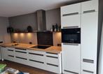 Keuken met Inductie & Combi-magnetron, Huis en Inrichting, Keuken | Complete keukens, Ophalen, Gebruikt, Wit, Enkelwandige keuken