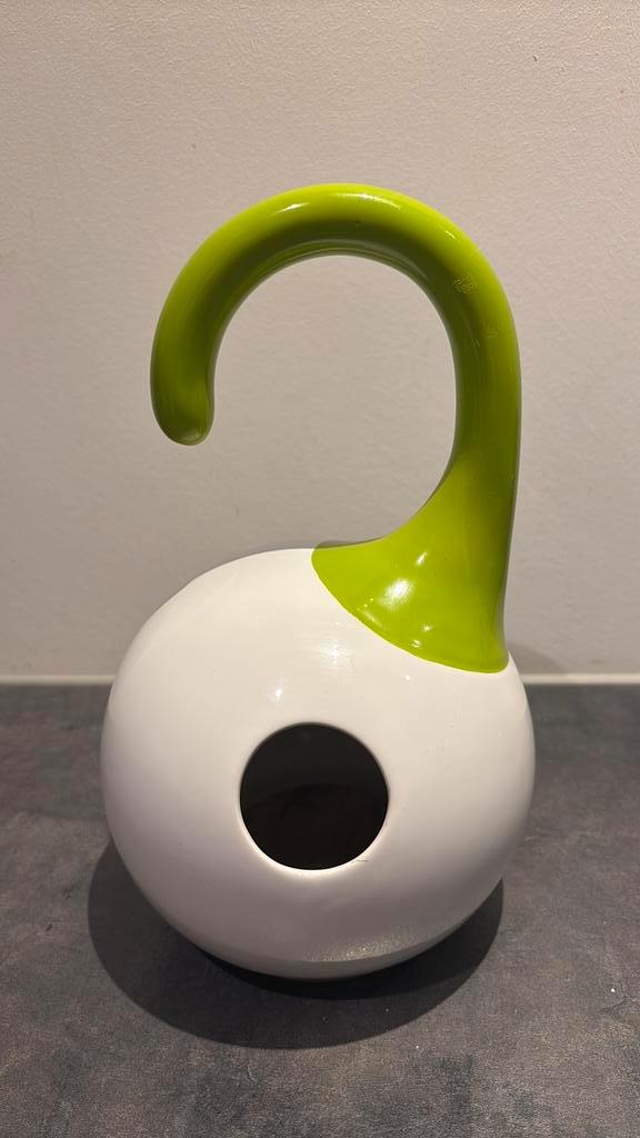 Vogelhuisje keramisch Bird ball design, Tuin en Terras, Vogelhuisjes en Vogelbaden, Zo goed als nieuw, Ophalen of Verzenden