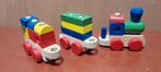 Houten Speelgoed Trein, Kinderen en Baby's, Ophalen, Gebruikt, Duw- of Trekspeelgoed