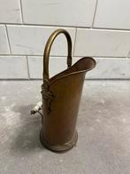 Antieke koperen kolenbak / paraplubak - ca. 70 jaar oud, Ophalen, Koper