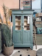 Biedermeier meidenkast linnenkast servieskast vitrinekast, Ophalen