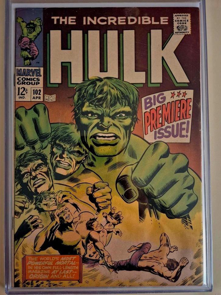 The Incredible Hulk #102 (1968) 🔑, Boeken, Strips | Comics, Zo goed als nieuw, Eén comic, Amerika, Ophalen of Verzenden