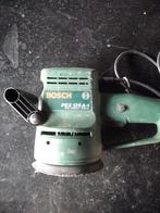 Bosch Pex 125 A1 elektrische schuurmachine, Doe-het-zelf en Verbouw, Ophalen of Verzenden, Gebruikt, Minder dan 600 watt, Vlakschuurmachine