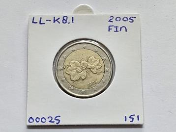 2-euromunt Finland (FIN) 2005 Koers LL-K8.1 beschikbaar voor biedingen