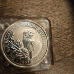 Zilveren munt 2 oz Kookaburra 1997, Ophalen of Verzenden, Losse munt, Zilver
