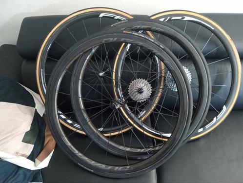 2 setjes carbon wielen Dura Ace Fast Forward, Fietsen en Brommers, Fietsonderdelen, Ophalen