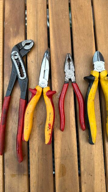 Kniptang tang watertang knipex wiha beschikbaar voor biedingen