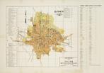Grote oude landkaart van Bandung Nederlands Indië 70x100cm, Boeken, Atlassen en Landkaarten, Nederland, Ophalen of Verzenden, Landkaart