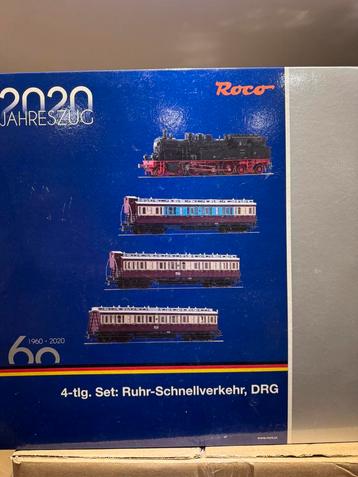 Roco jahrzug 2020 DRG set gelim. Uitgave.digitaal met sound beschikbaar voor biedingen