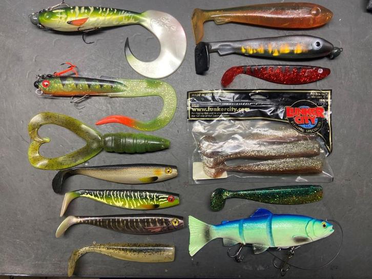 Fox Rage Pro Shads, SPRO, Salt Shaker, Savage Gear Line Thru, Watersport en Boten, Hengelsport | Roofvissen, Nieuw, Overige typen