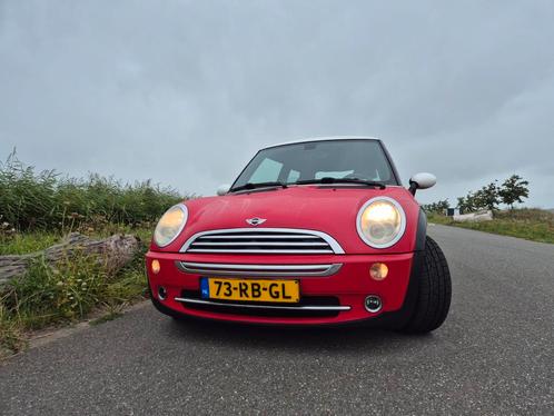 Mini 1.6 16V Cooper 2005 Rood met wit dak, Auto's, Mini, Particulier, Benzine, D, Hatchback, Handgeschakeld, Origineel Nederlands
