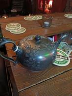 Leuke antieke zilveren theeketel, uit+ - 1876, Ophalen of Verzenden, Zilver