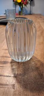Waxine lichtje 15 cm hoog transparant, Huis en Inrichting, Woonaccessoires | Kandelaars en Kaarsen, Ophalen of Verzenden, Gebruikt