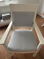 Leuke en degelijke stoel voor bijv op de babykamer, Huis en Inrichting, Stoelen, Ophalen, Hout, Gebruikt, Wit