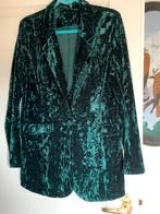 Groene fluwelen blazer - Frequent - Maat XL, Ophalen, Maat 46/48 (XL) of groter, Zo goed als nieuw, Jasje
