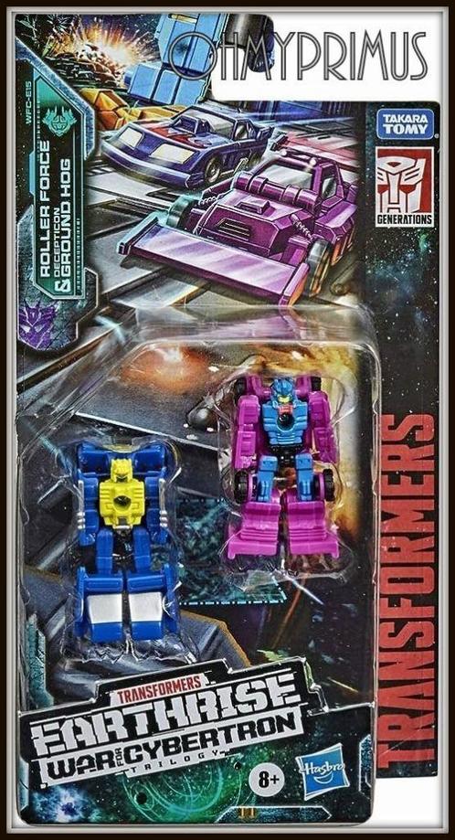 <𝗜𝗡 𝗦𝗧𝗢𝗖𝗞> Hasbro - Roller Force & Ground Hog, Verzamelen, Poppetjes en Figuurtjes, Nieuw, Verzenden