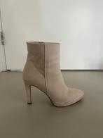 Enkel laars Notre V maat 40 beige, Ophalen, Zo goed als nieuw, Beige