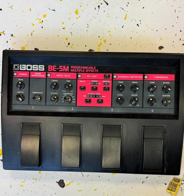 Boss BE-5M Programmable Multiple Effect, Muziek en Instrumenten, Effecten, Gebruikt, Compressor, Multi-effect, Ophalen of Verzenden