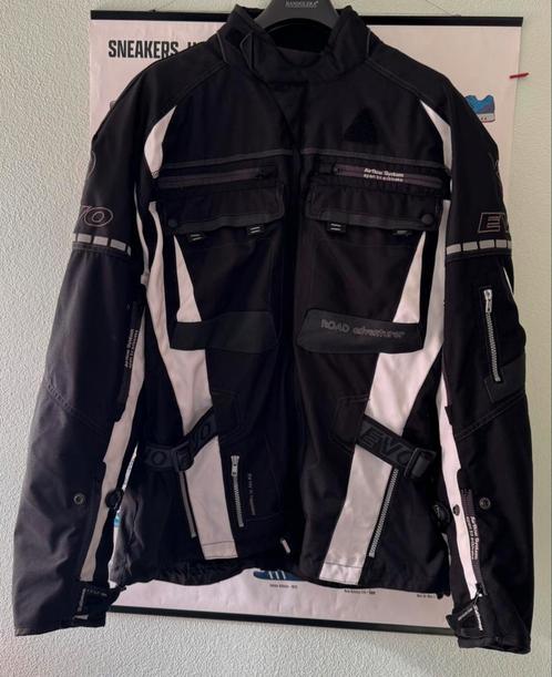 Heren motorjas Evolution, maat L, Motoren, Kleding | Motorkleding, Jas | textiel, Heren, Tweedehands, Ophalen of Verzenden