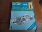Haynes workshop manual Datsun 240Z, 260Z, 280Z 1970 - 1978, Ophalen of Verzenden
