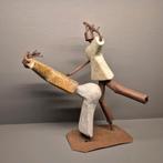 Bijzondere passievolle afrikaanse scène, Antiek en Kunst, Kunst | Niet-Westerse kunst, Ophalen of Verzenden