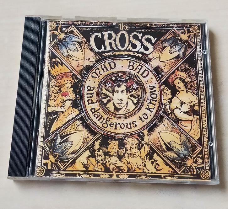 The Cross - Mad Bad And Dangerous To Know CD 1990 Gebruikt, Cd's en Dvd's, Cd's | Rock, Gebruikt, Poprock, Ophalen of Verzenden