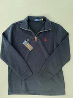Nieuwe Ralph Lauren Half Zip, Maat 48/50 (M), Zwart, Ralph Lauren, Nieuw