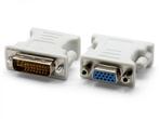 DVI Male - VGA Female Adapter nieuw, Ophalen of Verzenden, Zo goed als nieuw