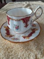 Elisabethan fine bone China kop en schotel., Ophalen of Verzenden