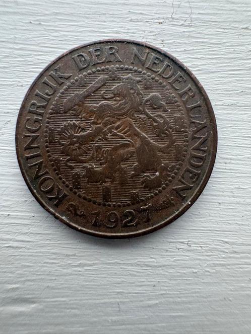 1 Cent 1927 - Koningin Wilhelmina, Postzegels en Munten, Munten | Nederland, Losse munt, 1 cent, Koningin Wilhelmina, Ophalen of Verzenden