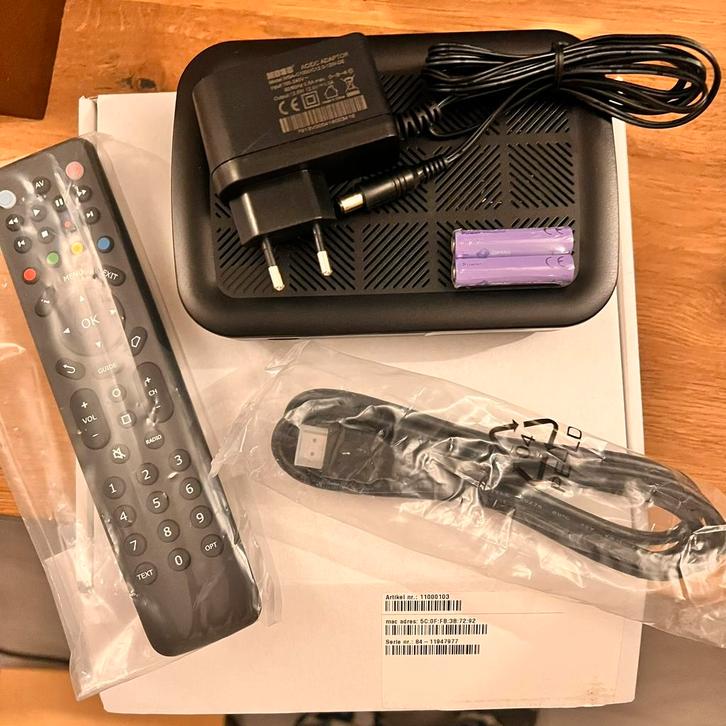 Caiway, Amino Kamai 7X, interactieve tv ontvanger, compleet, Audio, Tv en Foto, Decoders en Harddiskrecorders, Nieuw, Decoder