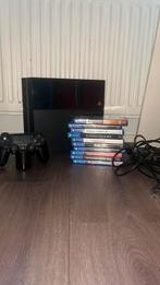 Playstation 4 met controller en kabels, Spelcomputers en Games, Spelcomputers | Sony PlayStation 2, Ophalen, Met 1 controller