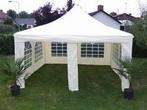 Partytent ( 4 x 4 mrt. ) en statafel huren !!!, Tuin en Terras, Partytenten, Ophalen, Gebruikt, Opvouwbaar, 4 tot 6 meter