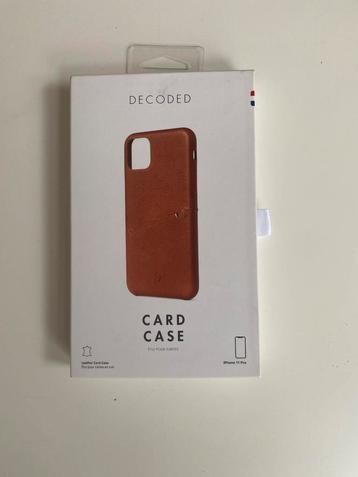 Decoded Iphone 11Pro leren cover  beschikbaar voor biedingen