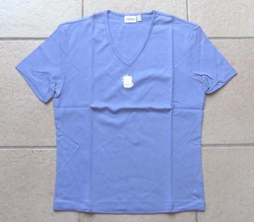 Esprit t-shirt vintage lavendelblauw maat L - NIEUW! beschikbaar voor biedingen