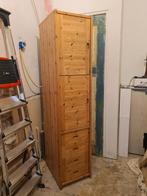 Lifetime grenenhouten kast met deuren en lades H203 D60 B45, Ophalen, Gebruikt