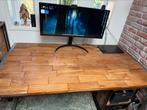 Houten bureau/ eettafel, Ophalen, Gebruikt