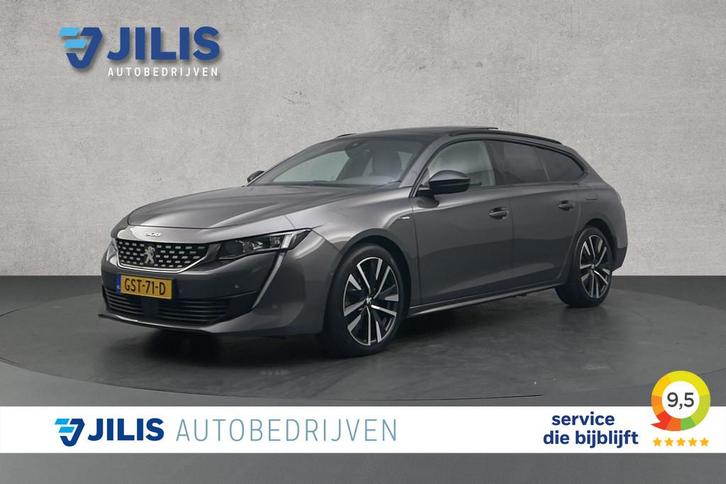 Peugeot 508 SW 1.6 HYbrid Blue Lease GT | Elektrisch panoram, Auto's, Peugeot, Bedrijf, Te koop, 360° camera, ABS, Achteruitrijcamera