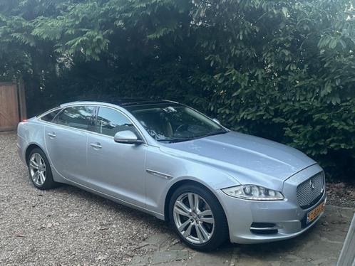 Jaguar XJ LWB 3.0 Benzine / LPG Rhodium Silver, Auto's, Jaguar, Particulier, XJ, ABS, Achteruitrijcamera, Adaptive Cruise Control