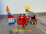 Duplo - Brandweertruck - 10592 - compleet, Ophalen of Verzenden, Zo goed als nieuw