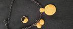 Gouden set 22 karaat 43 gr, Sieraden, Tassen en Uiterlijk, Kettingen, Ophalen of Verzenden, Zo goed als nieuw