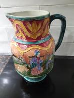 Gekleurde Italiaanse keramische vaas, Antiek en Kunst, Ophalen of Verzenden