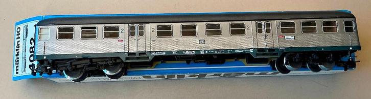 MäRKLIN H0 4082 REGIOWAGEN  2.KLAS ZILVER 1980 N in OVP, Hobby en Vrije tijd, Modeltreinen | H0, Nieuw, Wagon, Wisselstroom, Märklin