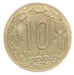 Centraal Afrikaanse Staten 10 Francs 1977, Postzegels en Munten, Munten | Afrika, Losse munt, Overige landen, Verzenden