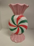 Aardewerk vaas candy - snoepje - snoep - bonbon - kerst, Huis en Inrichting, Woonaccessoires | Vazen, Overige kleuren, Nieuw, Ophalen of Verzenden