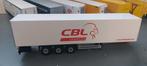 Kastentrailer wsi van CBL, Ophalen of Verzenden, Zo goed als nieuw, Bus of Vrachtwagen, Wsi
