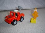 duplo set 6169 Brandweer commandant in jeep, Ophalen of Verzenden, Gebruikt, Complete set, Duplo