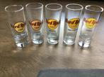 Hard Rock Cafe Glaasjes - 5 Stuks, Huis en Inrichting, Keuken | Servies, Glas of Glazen, Ophalen of Verzenden, Overige stijlen