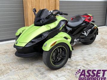 BRP Can-Am Spyder RS 998cc Groen 5-bak schakel autorijbewijs beschikbaar voor biedingen