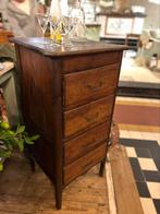 Antieke houten engelse ladekast, brocante, landelijk, Gebruikt, Hoofdstraat 15, Minder dan 100 cm, Il fienile